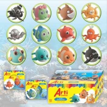 Ac 3D fun swimmers x 12 Proyectos surtidos S/ 8c/u.- Las cerámicas de Arti son ideales para que el niño se pueda expresarse creativa y emocionalemnte.