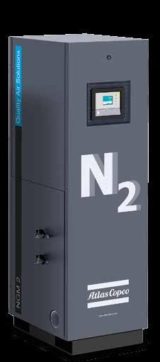 Generadores de nitrógeno NGM Basados en la innovadora tecnología de membrana, los generadores de nitrógeno NGM de Atlas Copco son lo suficientemente flexibles para adaptarse a sus aplicaciones