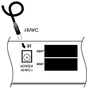1 Conexión principal - Por favor, asegúrese que el pre-amplificador Alto Mini-Tube esté conectado a un correcto suministro de voltaje antes de operar con la unidad.