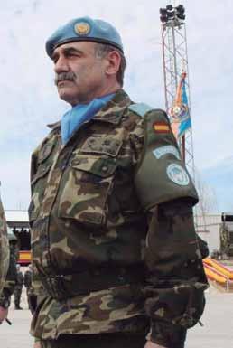 L General de Brigada Fernando Gutiérrez Díaz de Otazu «Queda mucho para una paz duradera» Durante los últimos cinco meses ha mandado la Brigada Multinacional Este de UNIFIL El jefe de la Brigada de