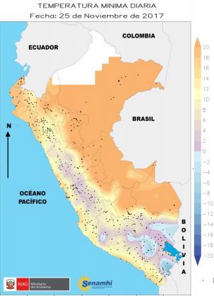 Pronósticos del tiempo según SENAMHI Se presentan lluvias de moderada intensidad en el centro y norte de la selva, especialmente en la provincia de Loreto y Datem del Marañón, en la región Loreto;