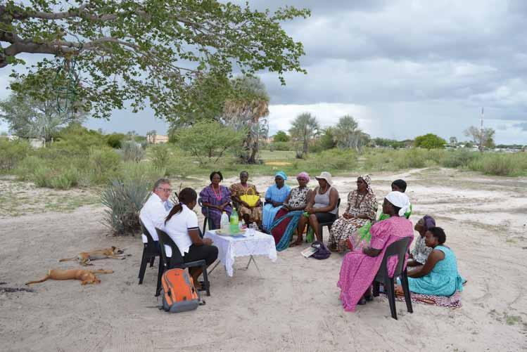 Desarrollo de bancos minoristas (retail) Informe anual 2016 19 Informe de proyecto: Namibia Fortalecimiento del instituto microfinanciero Kongalend En Namibia, desde 2015 la Sparkassenstiftung apoya