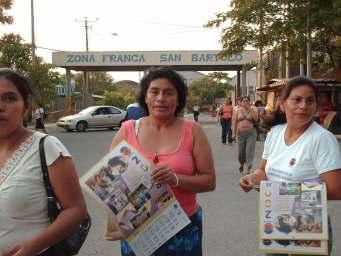 prensa realizado por la Organización de Mujeres Salvadoreñas por la Paz (ORMUSA).