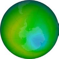 Capa de Ozono, Marzo