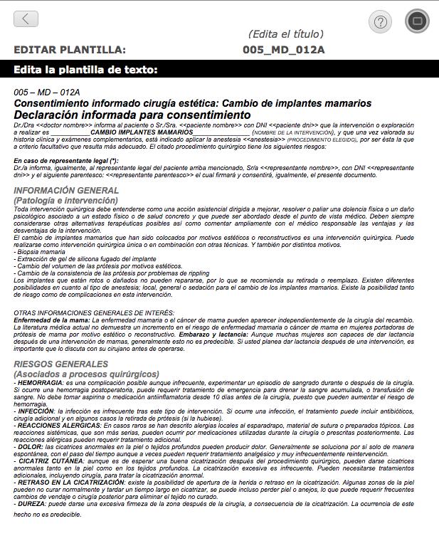 Documentos MediCita Odontología > Panel de