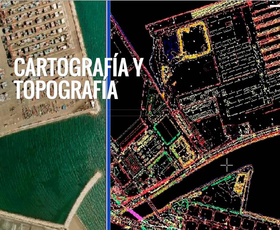 NUESTROS SERVICIOS Cartografía y topografía -- Levantamientos topográficos -- Levantamientos aerofotogramétricos y terrestres -- Trabajos con drones -- Generación de modelos digitales del terreno