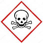 Palabra de Advertencia Indicación(es) de peligro H301 H311 H319 H317 H410 Precautorias P201 P202 P261 P264 P270 P272 PELIGRO Es toxico si es tragado.