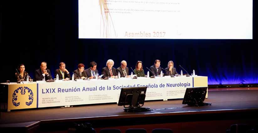 1/ Institucional ASAMBLEA DE LA SEN / A propuesta de la Junta Directiva se convocó a todos los miembros numerarios de la Sociedad Española de Neurología a la Asamblea General, Ordinaria y