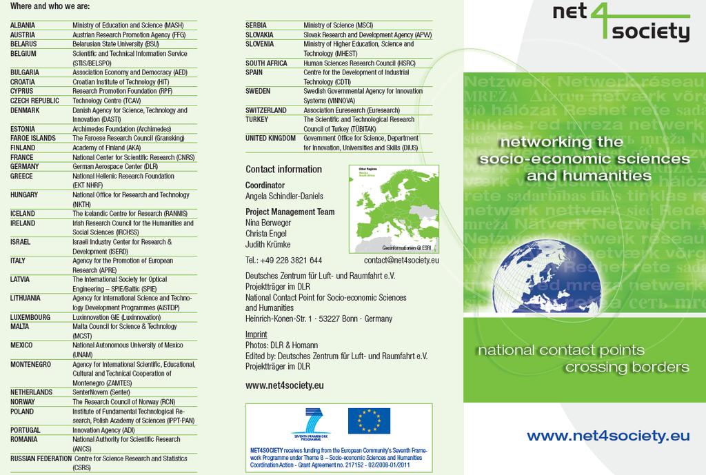 NET4SOCIETY: Trans-national national co-operation operation among