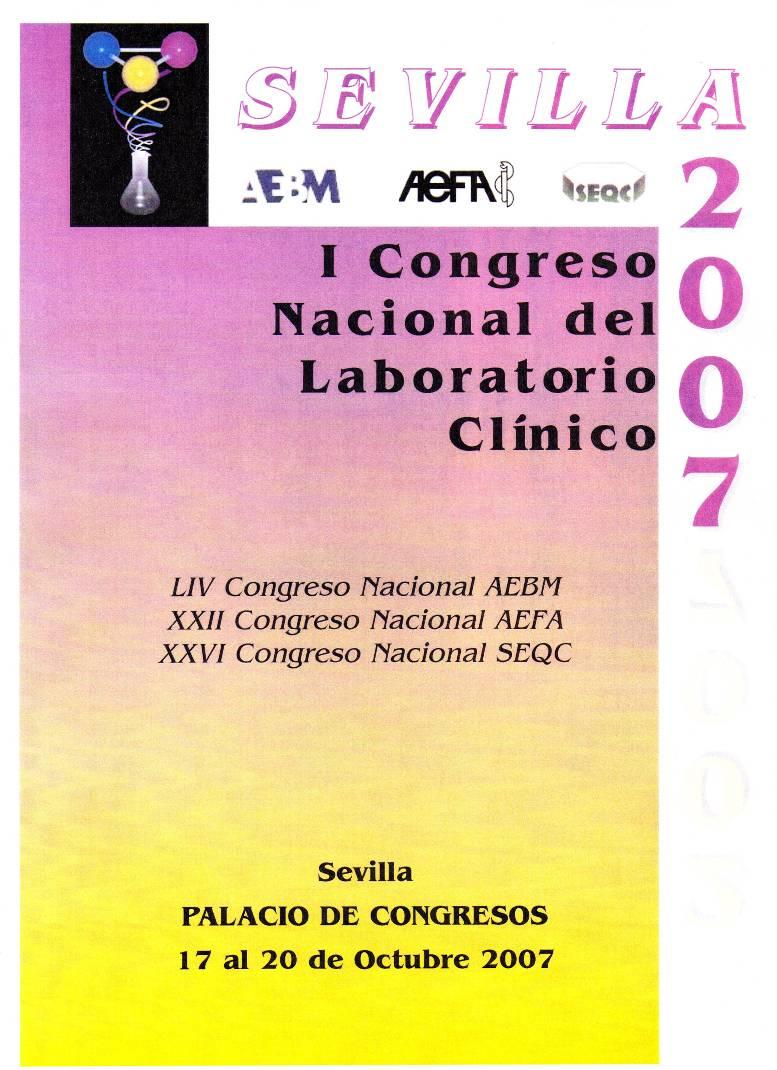 I Congreso Nacional del Laboratorio Clínico 1er.