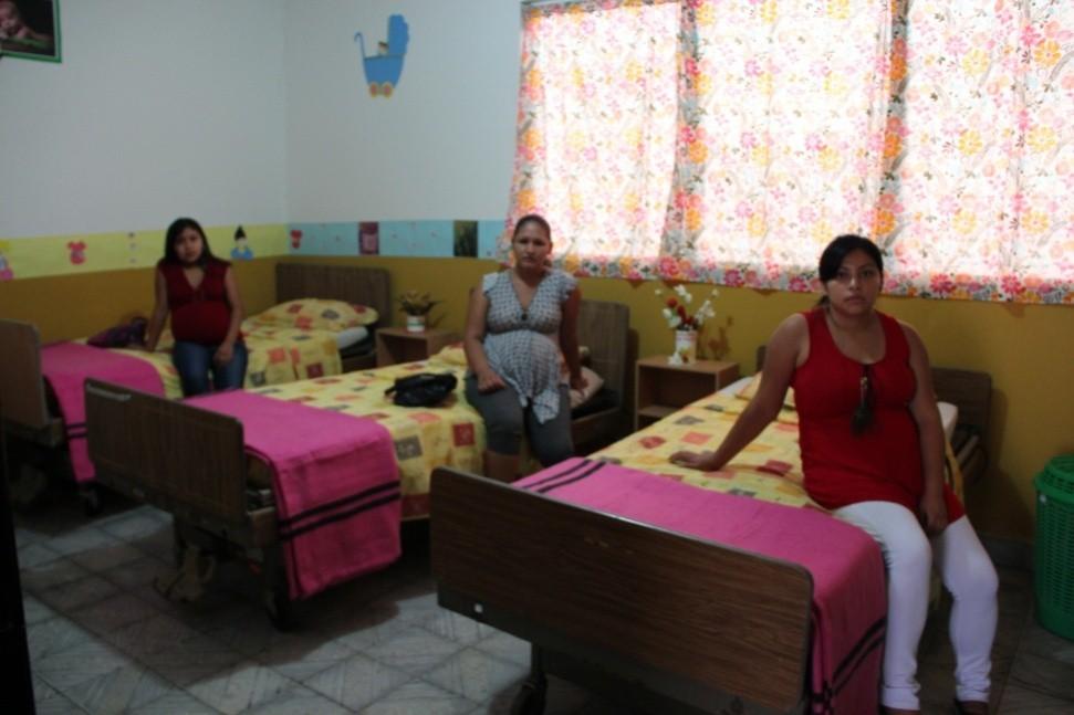 Hogar de Espera Materna (hasta Agosto 2013) 27 Mujeres ingresadas