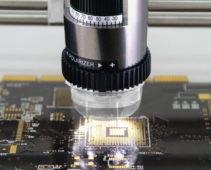 Varios de los modelos ofrecen una larga distancia de trabajo, que hace que sea posible trabajar con el microscopio.