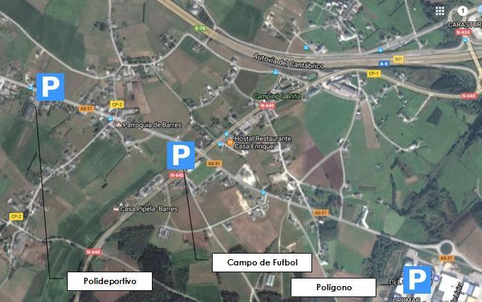 997088 Zonas de Parking 1- Campo de Futbol 2-