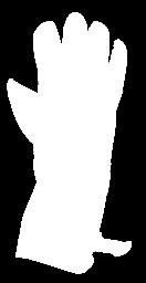 Guante tipo cortero cartucho Guante conformado por dos referencias, el primero fabricado con tela hule, jean de 14 onzas, refuerzo en los dedos índice