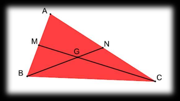 Página 6 de 15 Octubre 12-13: Sea G el baricentro de un triángulo, demostrar vectorialmente que G divide