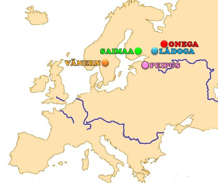 MARS I RIUS D EUROPA Quins són els rius més importants d'europa? Conca atlàntica: són rius abundants i regulars. Alguns dels més importants són el Rin, l Elba, el Loira, el Sena i el Tajo.