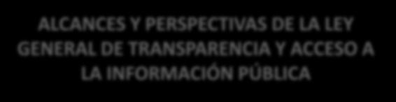 El 15 de Marzo del 2016 Promoción de la Cultura de la Transparencia CURSOS