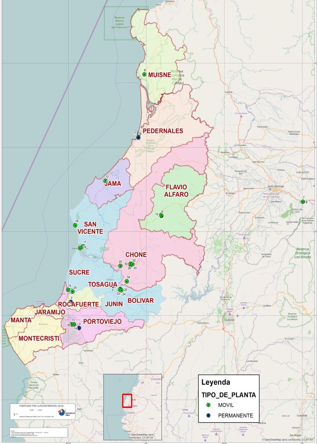 Mapa Temático de ubicación de