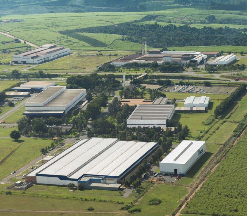 Complejo Industrial Romi en Santa Bárbara d Oeste - SP INNOVACIÓN + CALIDAD Romi: Desde 1930 fabricando tecnología.