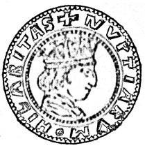 Tuttavia è possibile che il carlino del 1477 avesse un orientamento dei busti analogo a quello della moneta di rame pubblicata dal Sambon, che reca l unico busto noto della regina su moneta.