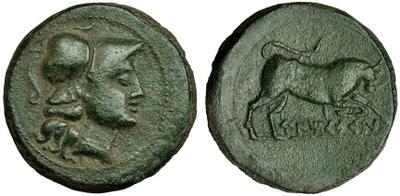Estas monedas circularon junto a los ases romano-republicanos (como figura en los ocultamientos: TMPI 169, 181, 182 y 192) 31, como podrá observarse a continuación.