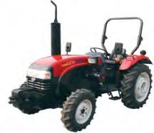 Tractor YTO X404 Frutero/Viñatero Tractor frutero-viñatero de 40 hp, motor de 3117 cc, caja de vel.