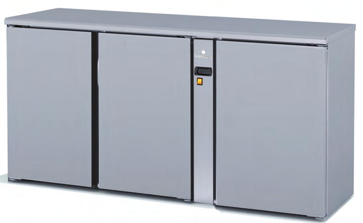 Frente-mostrador refrigerado SNACK-BAR pre-instalación Remote