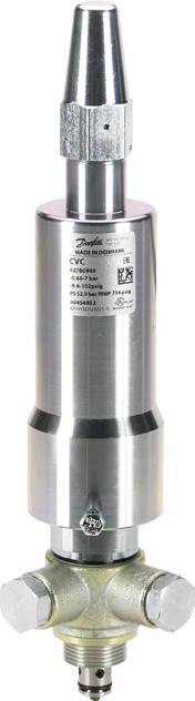 Válvula piloto controlada por presión con conexión de presión de referencia, tipo CVC Diseño y funcionamiento CVC La CVC es una válvula piloto de presión constante (a un punto de referencia externo)