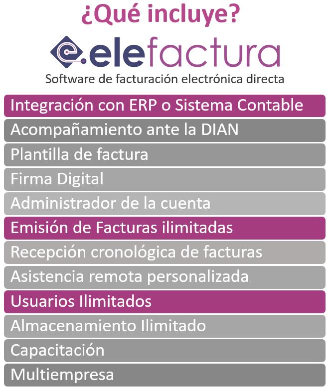 Descripción del software EleFactura o Las soluciones tecnológicas de Interequipos Colombia S.A.S están basadas en EleFactura, un software para realizar las transacciones de forma segura y sencilla.