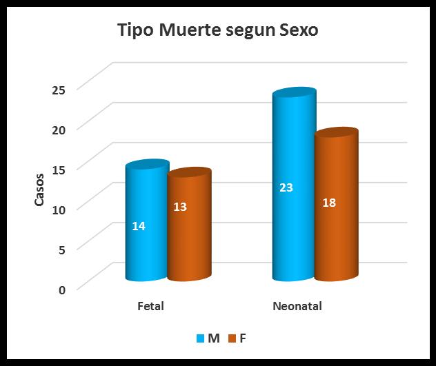 Nº DE CASOS POR AÑOS DE MUERTE FETAL Y NEONATAL (2012-2018) Hospital Regional Ayacucho 2012 2013 2014 2015 2016 2017 2018 Fetal 37 46 48 35