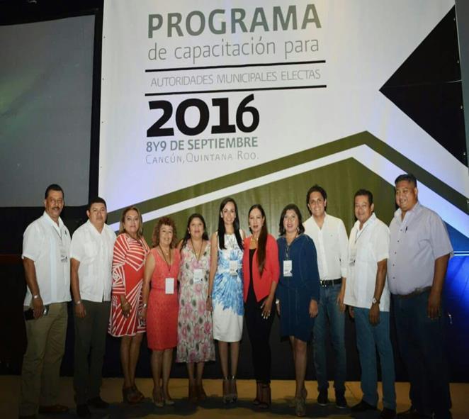 Portomorelenses, asistí al Programa de Capacitación para Autoridades Municipales Electas 2016,
