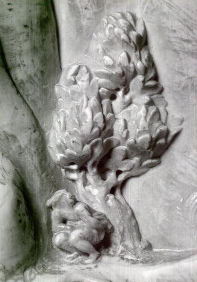 anomenat La Virgen y la montaña de Montserrat, exposat al Museu de Belles Arts de a) detall de caganer. (Foto Museu de Belles Arts de València). València (Fig. 13).