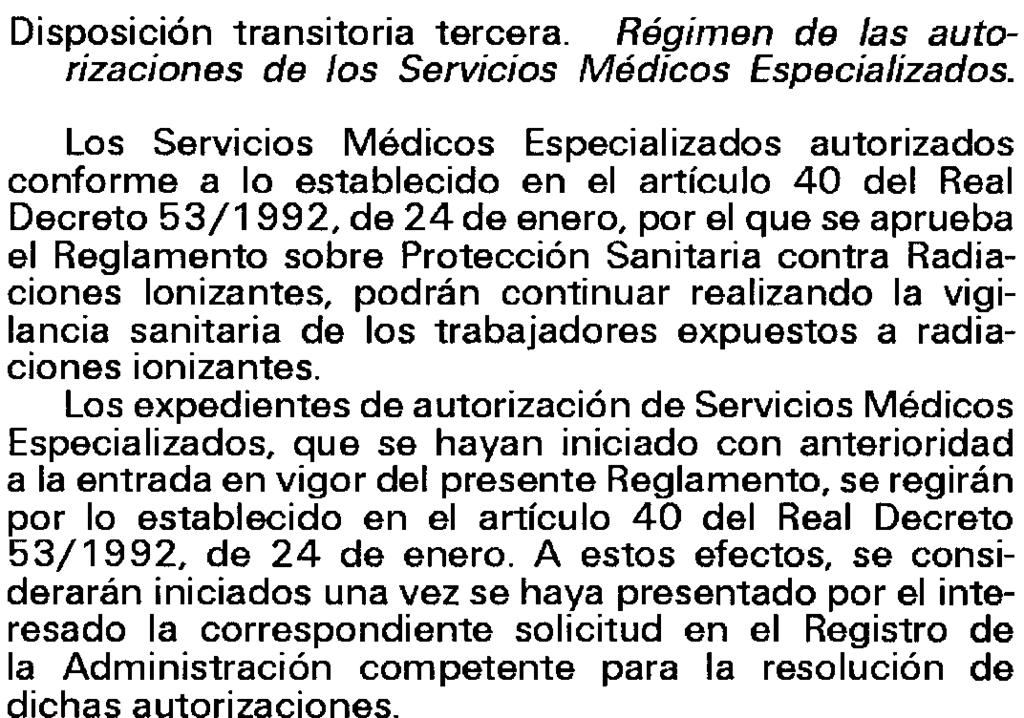 Decreto 53/1992, de 24 de enero, por el que se aprueba el Reglamento de Protección Sanitaria contra Radiaciones lonizantes.