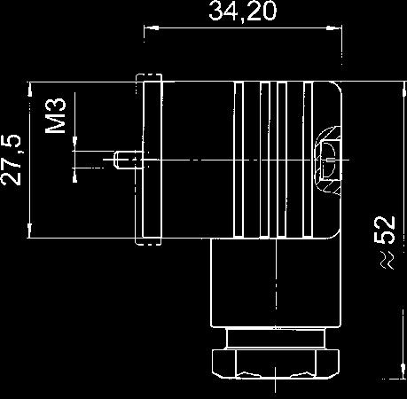 Accesorios eléctricos: ZBE 01 Caja angular (3 pol.