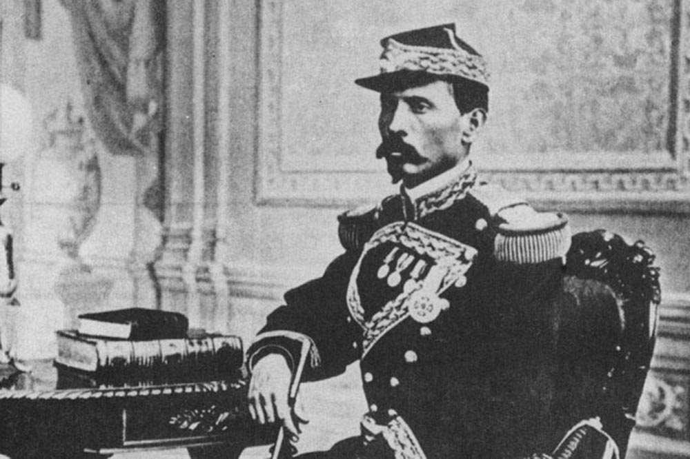 General Porfirio Díaz durante la