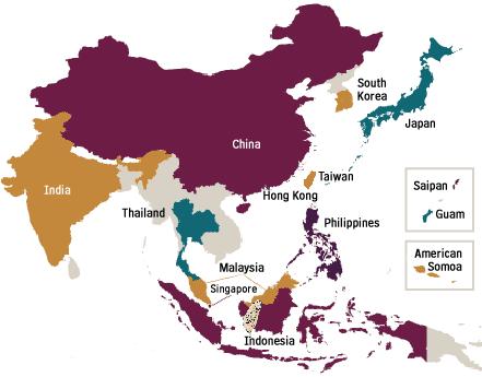 Qué representa Asia Pacífico?