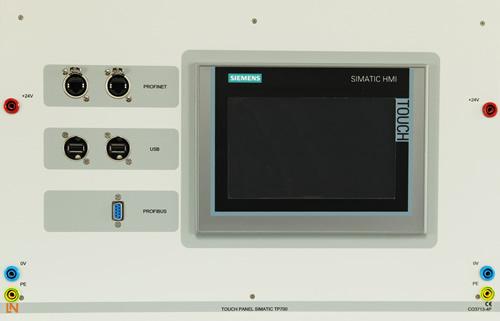 350 Touch Panel TP700 Comfort Trainer Package CO3713-4P 1 El sistema de instrucción es un panel táctil estructurado didácticamente para el servicio y la observación de máquinas e instalaciones.