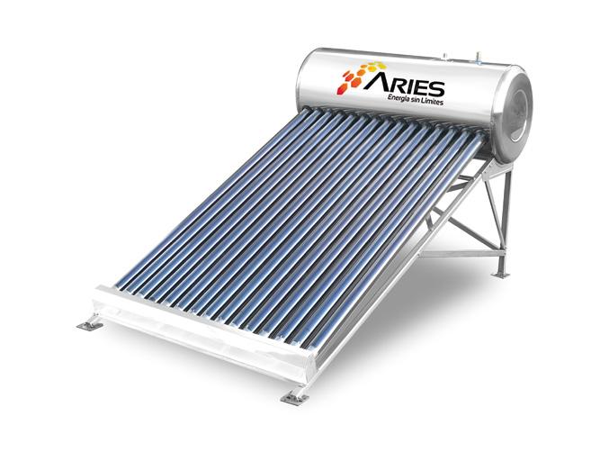 CALENTADORES SOLARES DE AGUA Reduzca su consumo de gas gracias a nuestros calentadores solares. Tenemos equipos 100% en acero inoxidable.