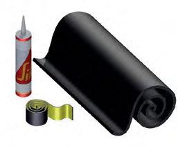 ALB SISTEMAS Kit de aislamiento de caucho Incluye: lámina de caucho, cinta adhesiva y sellador.