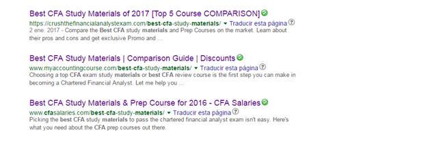 Resultados al buscar Best CFA Material en Google: 1 2 3 4 5 6 Wiley aparece