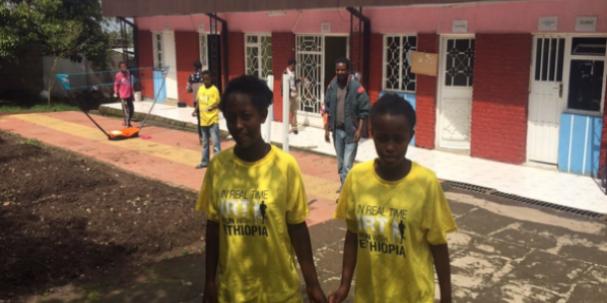 Addis Abeba Casa de acogida ISA Proyecto socio-educativo y sanitario El proyecto acoge a niñas que sufrieron violencia sexual u otros tipos de abusos psicológicos y a niñas y niños con problemas de