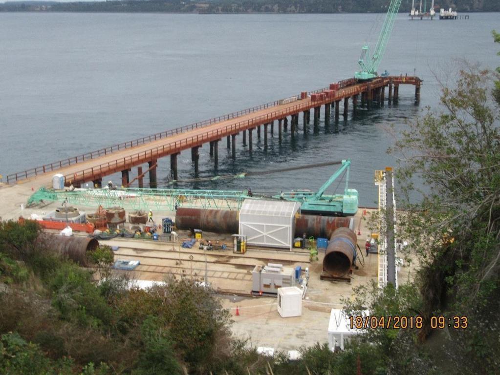 Obras Temporales: Embarcadero y Puente de