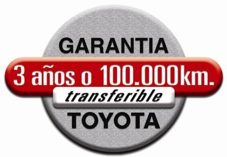 GARANTÍA Al igual que todos los vehículos de la marca Toyota en Argentina, el nuevo Toyota Yaris posee una garantía transferible de 3 años o 100.000 km (lo que ocurra primero).