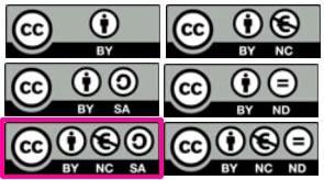 5 Cuáles son los 6 tipos de licencias que ofrece Creative Commons?
