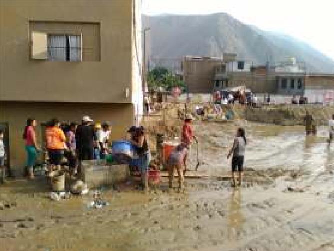 e inundaciones recurrentes en el distrito de Lurigancho-Chosica sobre todo