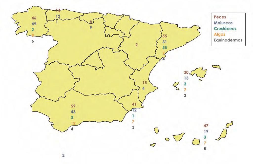 Indicadores de acuicultura 2009000 Ceuta y Melilla