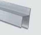 9. rejillas cód. 21PR04 - Perfil para rejillas en aluminio 20 mm El perfil, que tiene un doble borde, está fabricado en aluminio natural de aleación UNI 6060 y las barras vienen de 4 m cada una. cód. 21PR06 - Perfil en S en aluminio 20 mm Este perfil está fabricado en aluminio natural de aleación UNI 6060 y las barras vienen de 4 m cada una.