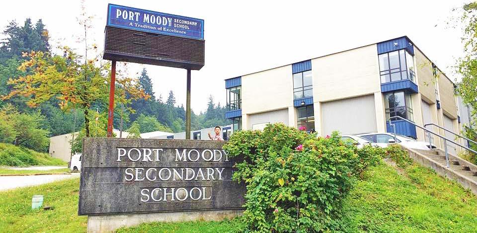 PORT MOODY SECONDARY SCHOOL PERFIL DEL COLEGIO mbre del colegio Ubicación Port Moody Secondary School Port Moody (British Columbia) Nº total alumnos 1.