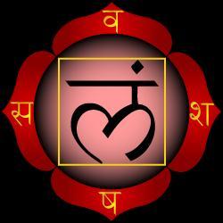 Los 7 chakras Primer chakra: -Muladhara, la raíz. -Este se ubica entre los genitales y el ano, la base del tronco. -Su elemento es la tierra. -Sus glándulas son las Corticoadrenales.