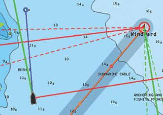Ajustes de barco Los ajustes de barco se usan al calcular una ruta automática.
